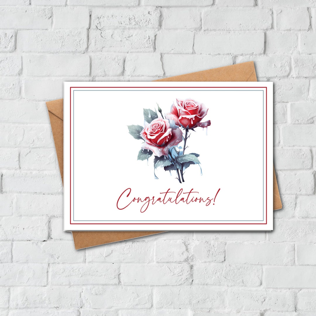 Printable Congratulations Card - Il 1080xN.5380511640 Bnt4 