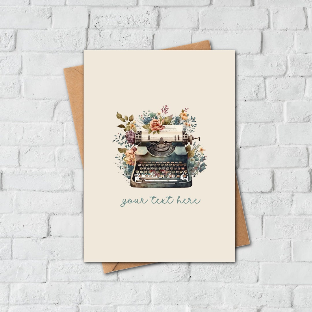 Printable Personalized Card Personalized Greeting Card - Etsy
