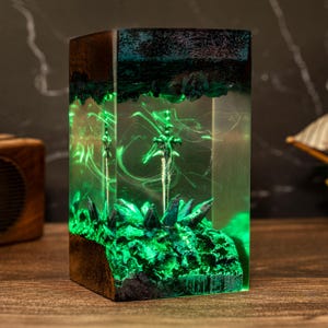 Warcraft Resin Lamp, WOW resin lamp