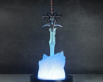 Rings Lord Resin Lamp,  LOTR Handmade Room decor Epoxy Lamp, Personalized Gift, Resin Night light gift, anniversary gifts for him