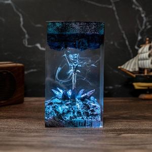 Warcraft Resin Lamp, WOW resin lamp