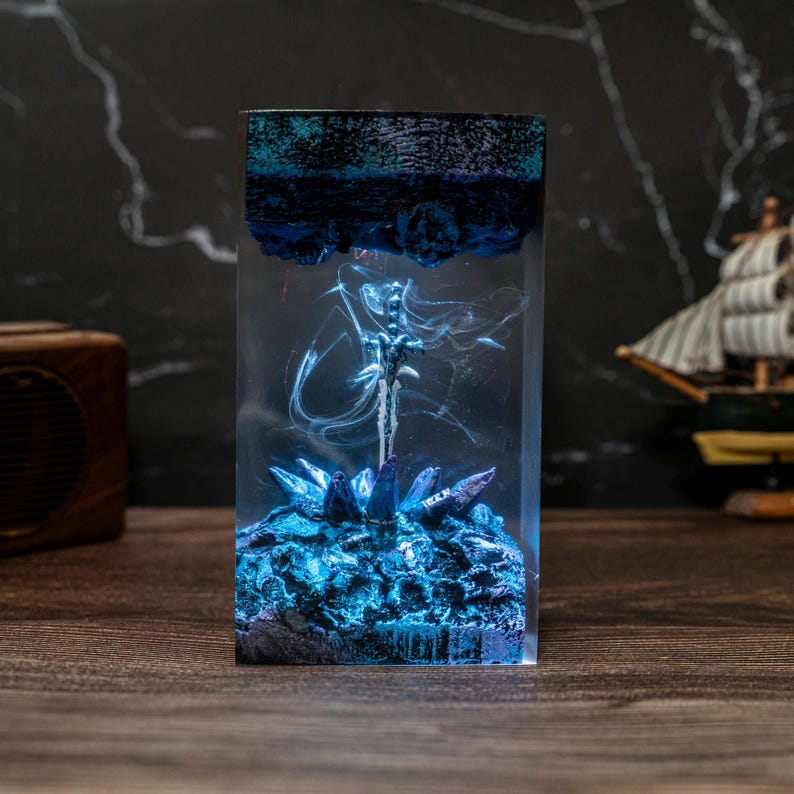 Warcraft Resin Lamp, WOW resin lamp