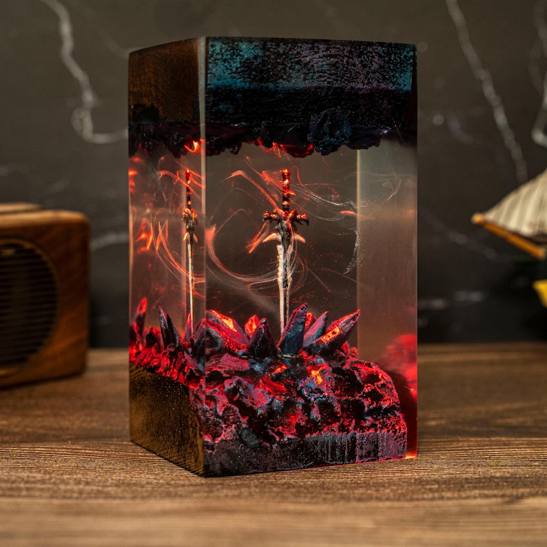 Warcraft Resin Lamp, WOW resin lamp