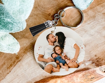 Custom Picture Keychain, Photo Keychain, Best Friend Keychains, Keychain photo, Family Keychain, Picture Bag Tag, Custom Graduation Gift