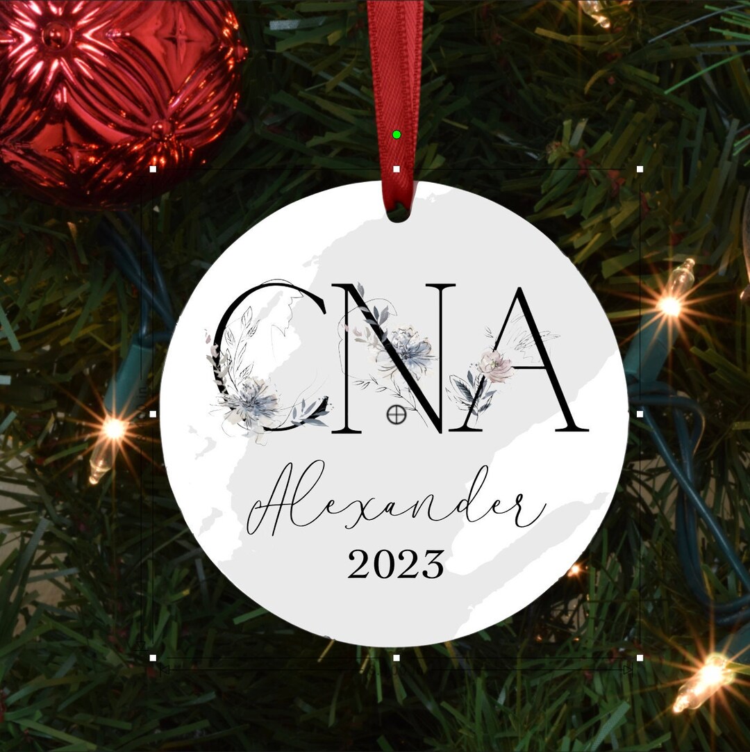 CNA Christmas Ornament, Cna Gift, Graduation Keepsake, CNA Appreciation ...