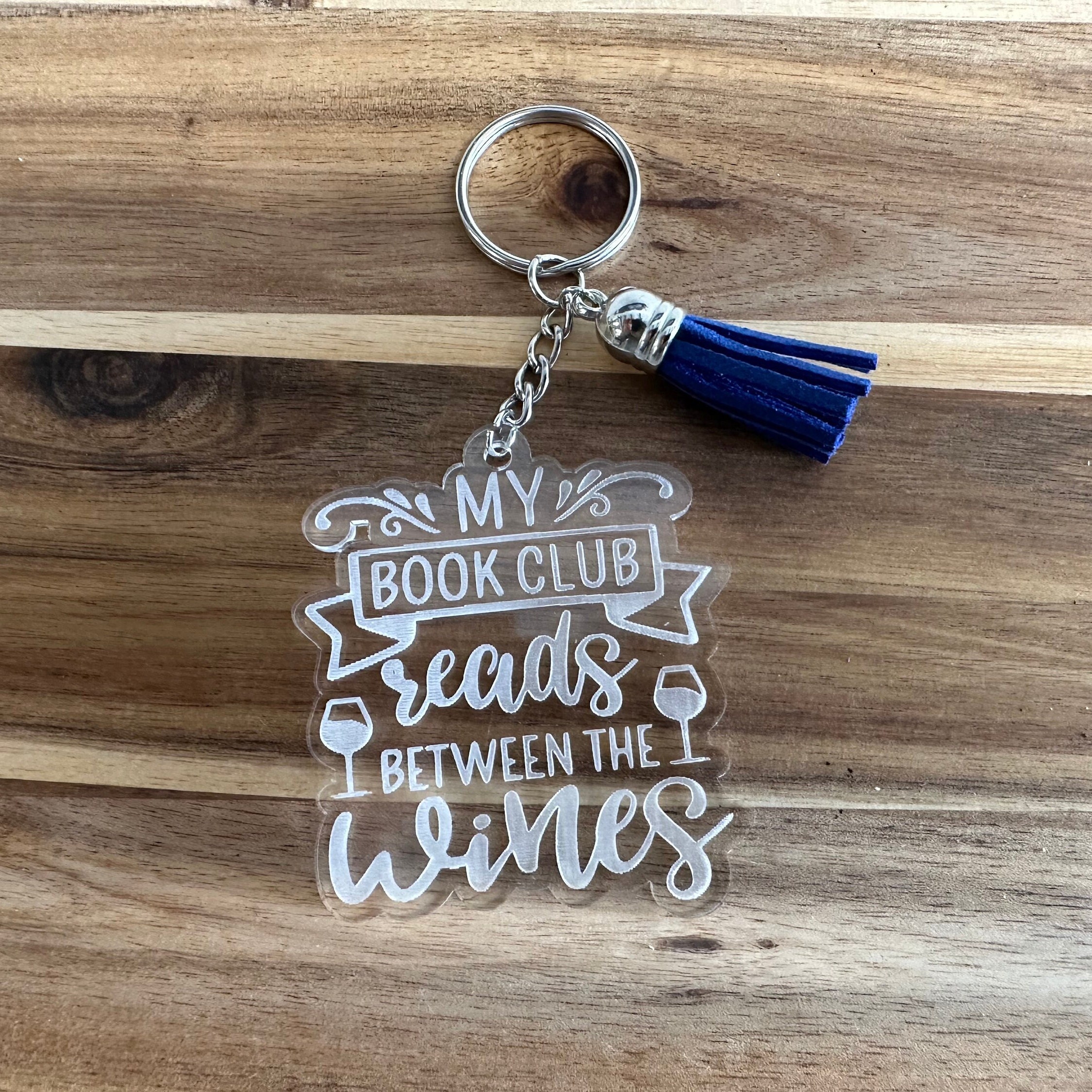 Book Club Keychain 