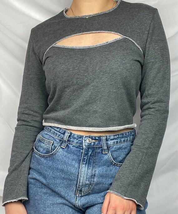 Sewing Pattern || Ava Cut Out Long Sleeve Top | Digital PDF