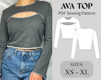 トップス archive layerd cut-sew トップス archive layerd cut-sew DIY PATCHWORK CROP TOP