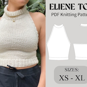 Pdf Pattern . Mock Neck Sleeveless Crop Top. Sleeveless. Crop Top.high Neck  Top .shreet Sports Bra Pattern .downloadable PDF, Sewing Pattern 