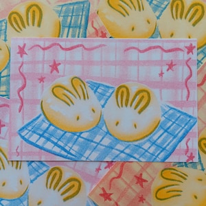 Bunny RISO Postcard