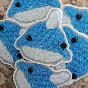 Loom Narwhal Sticker