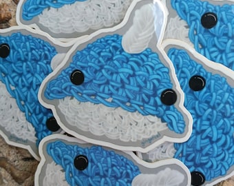 Loom Narwhal Sticker