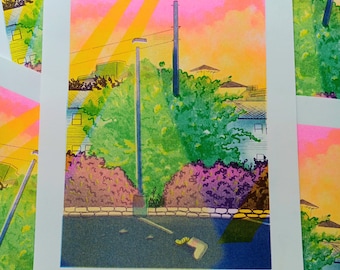 Streetlight RISO Print