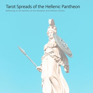 Livre téléchargeable de 12 tartinades de tarot - Dieux grecs et déesses - Pages de grimoire de journal imprimable - Panthéon hellénique - Mise en page de carte Oracle