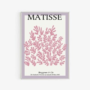 Affiche d’exposition Henri Matisse, Imprimable, Art mural, Affiche Matisse, Impression d’art abstrait, Téléchargement numérique
