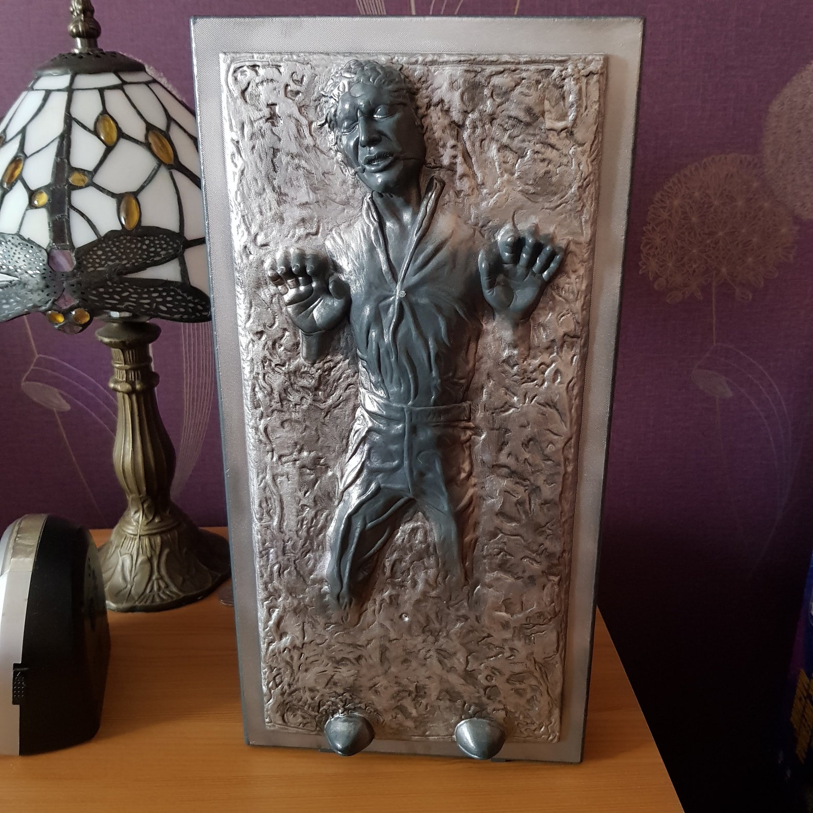 Star Wars Han Solo Carbonite 12 Statue Etsy