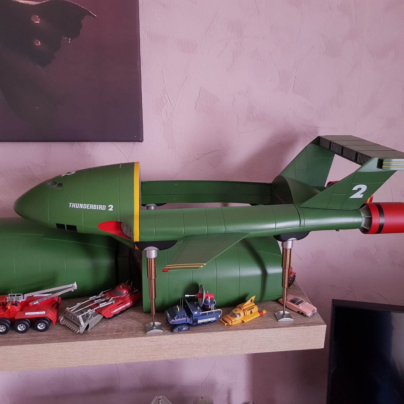 thunderbird 2 electronic playset