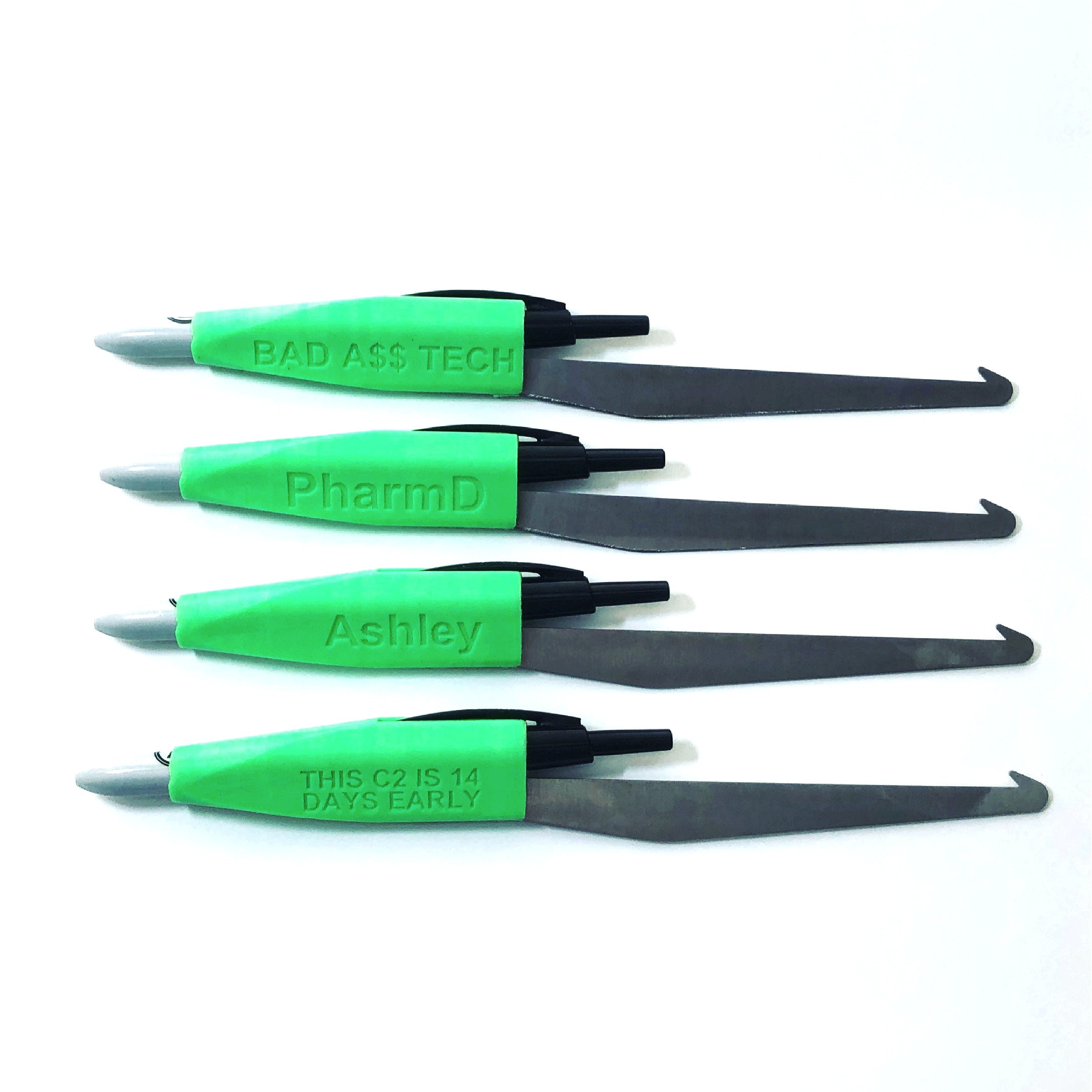 Engraved Pharmacy Spatula Sharpie Etsy