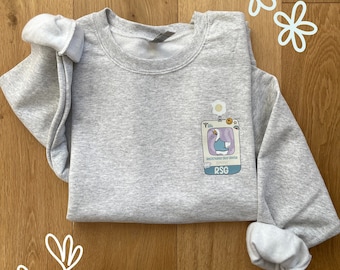 Registered Silly Goose Nurse Sweatshirt: Funny Printed Crewneck