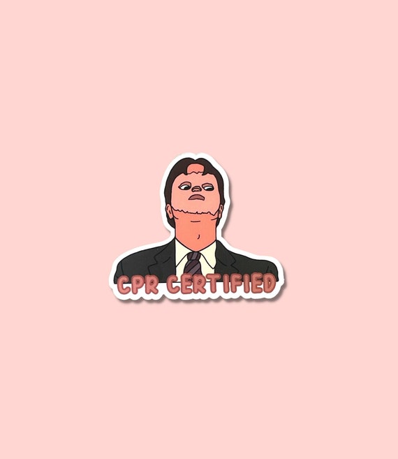 CPR Certified Vinyl Sticker | Nurse Sticker, Medical Stickers, Stickers, Nurse Stickers Funny, Gifts for Nurses