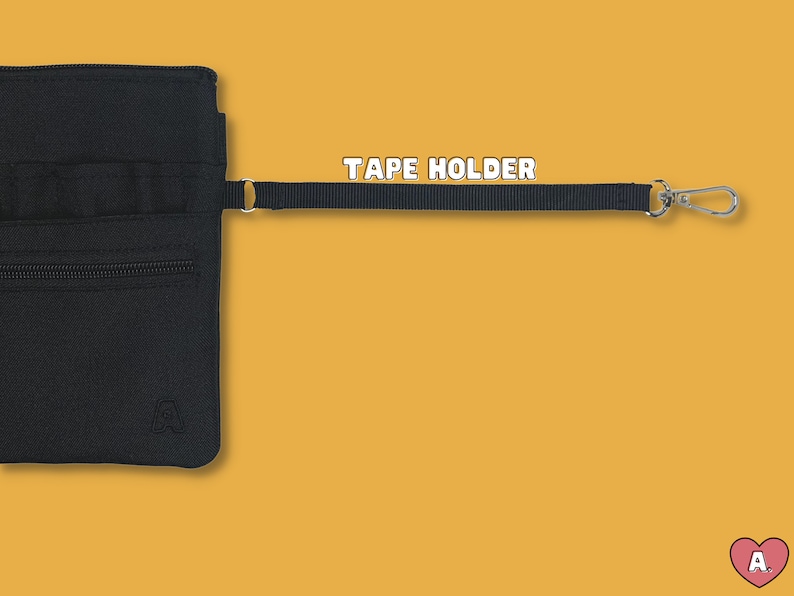 Schwarze Krankenschwester-Taillentasche/ Stilltasche/ Krankenschwester-Taillentasche/ Still-Hüfttasche/ Krankenschwester-Werkzeuggürtel/ Krankenschwester-Fanny-Pack/ Utility-Gürtel Bild 6