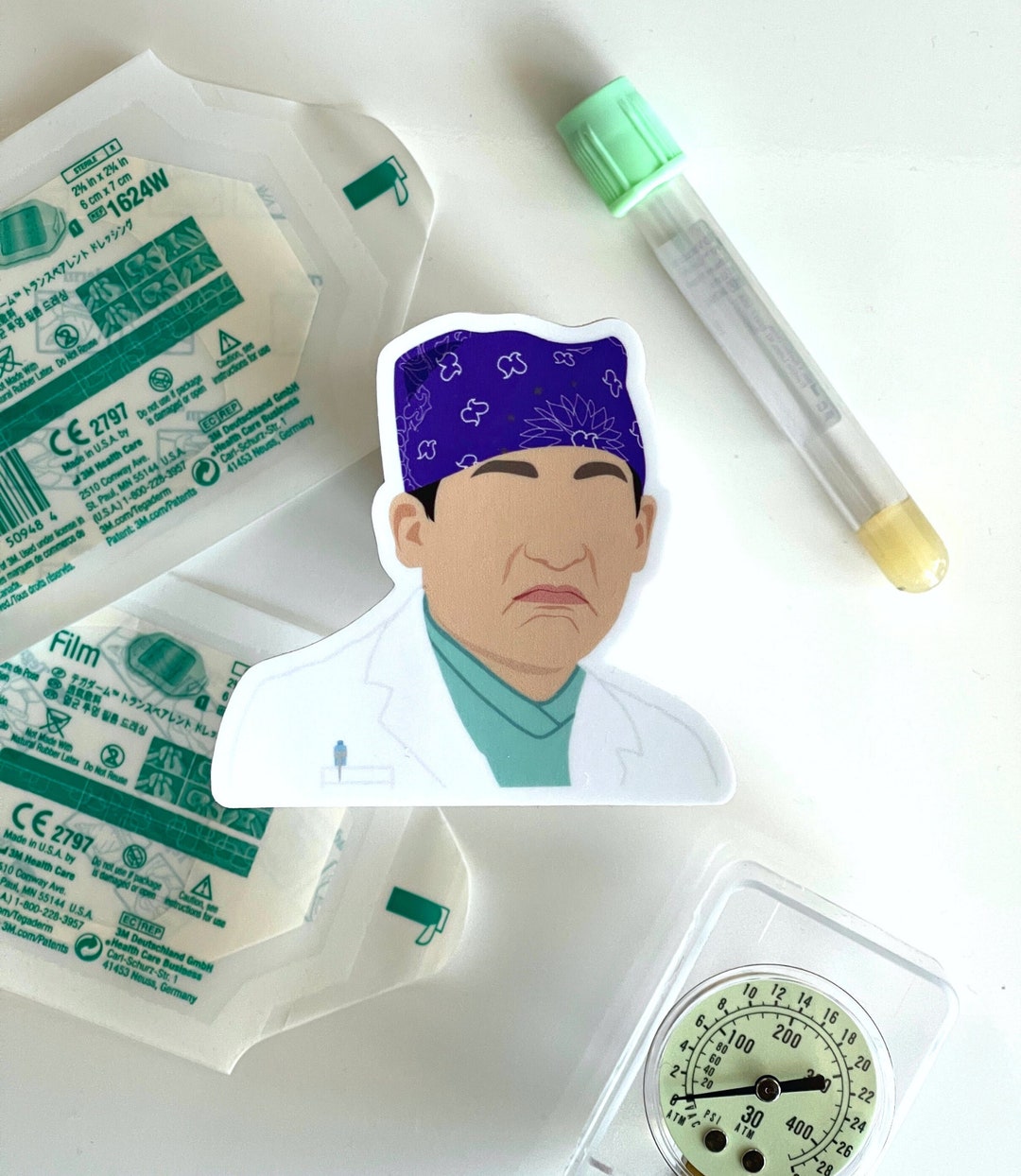 Prison Mike, MD. Vinyl Sticker Nurse Stickers, Funny Nurse Gifts ...