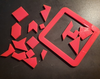 Square puzzle (Maths geometry)
