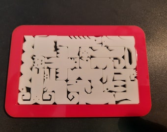 Pentomino puzzle with animals