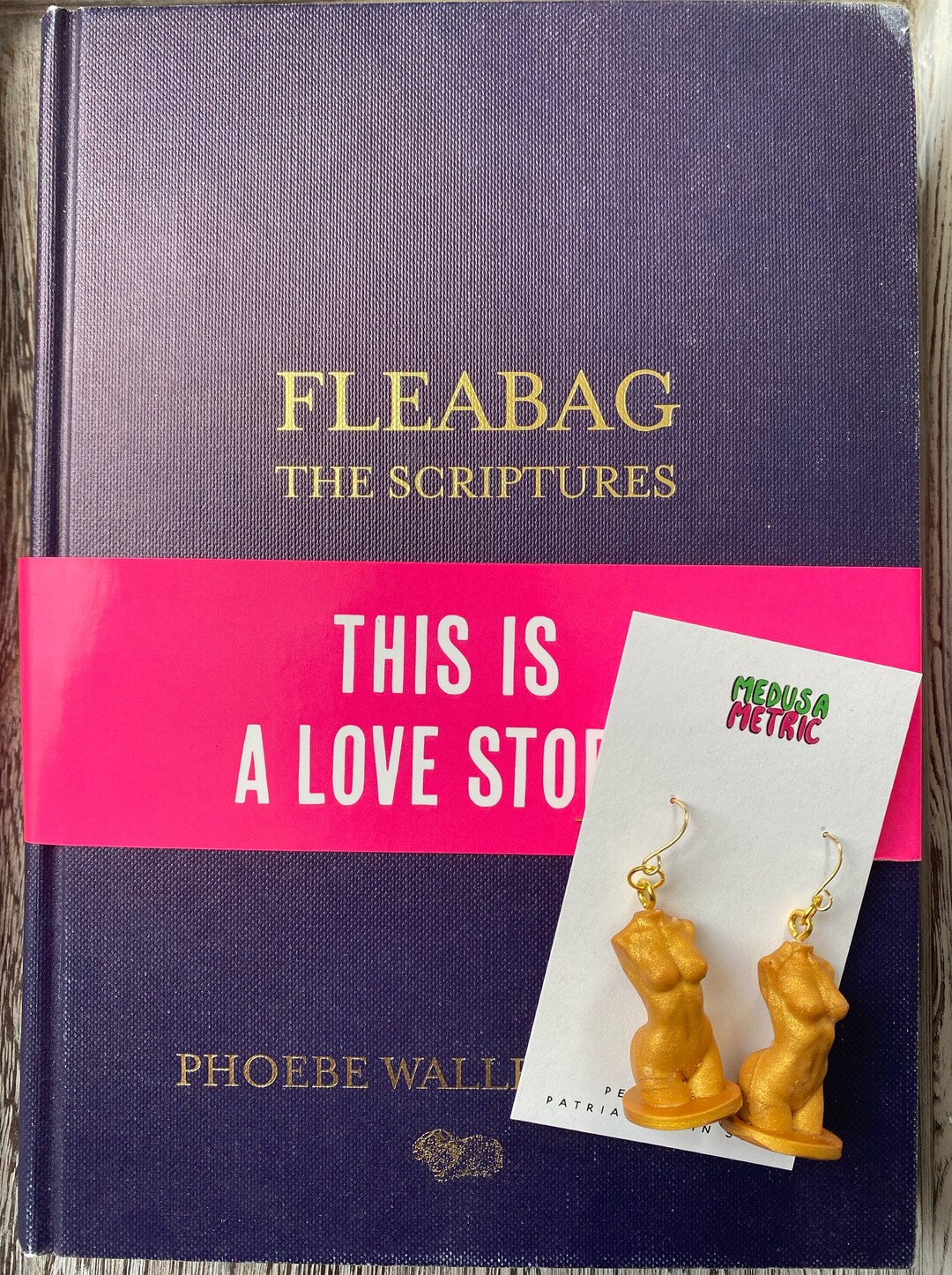 Fleabag Gold Statue Earrings Etsy