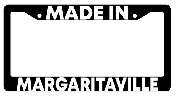 margaritaville license plate frame margaritaville license plate frame