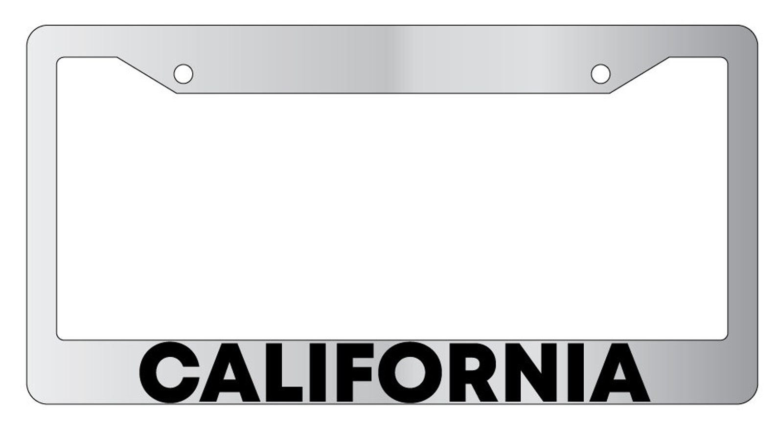 California License Plate Frame DG Etsy
