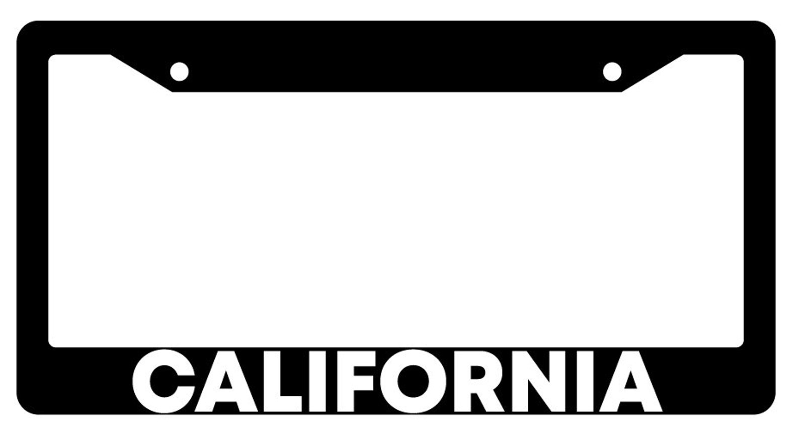 California License Plate Frame DG Etsy