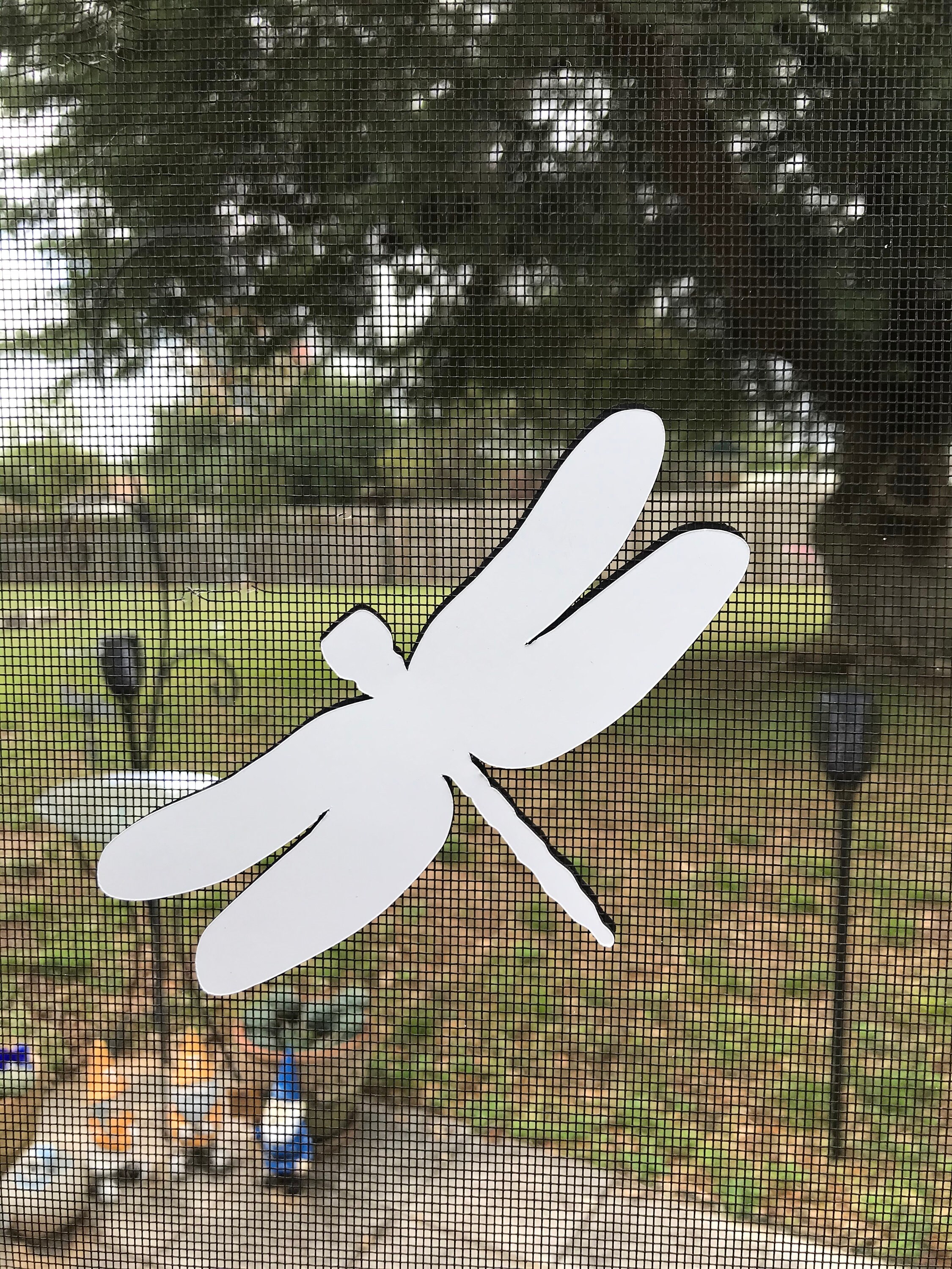 2 Dragonflies Screen Screen Door 2 Sided NOT Etsy Ireland