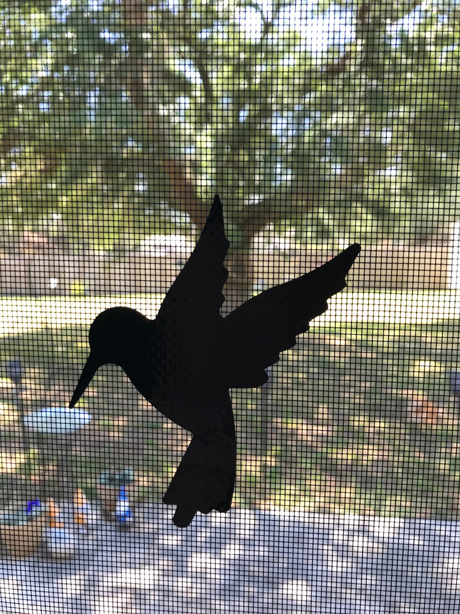 Retractable Screen Door Decals Hummingbird 6 decals Etsy