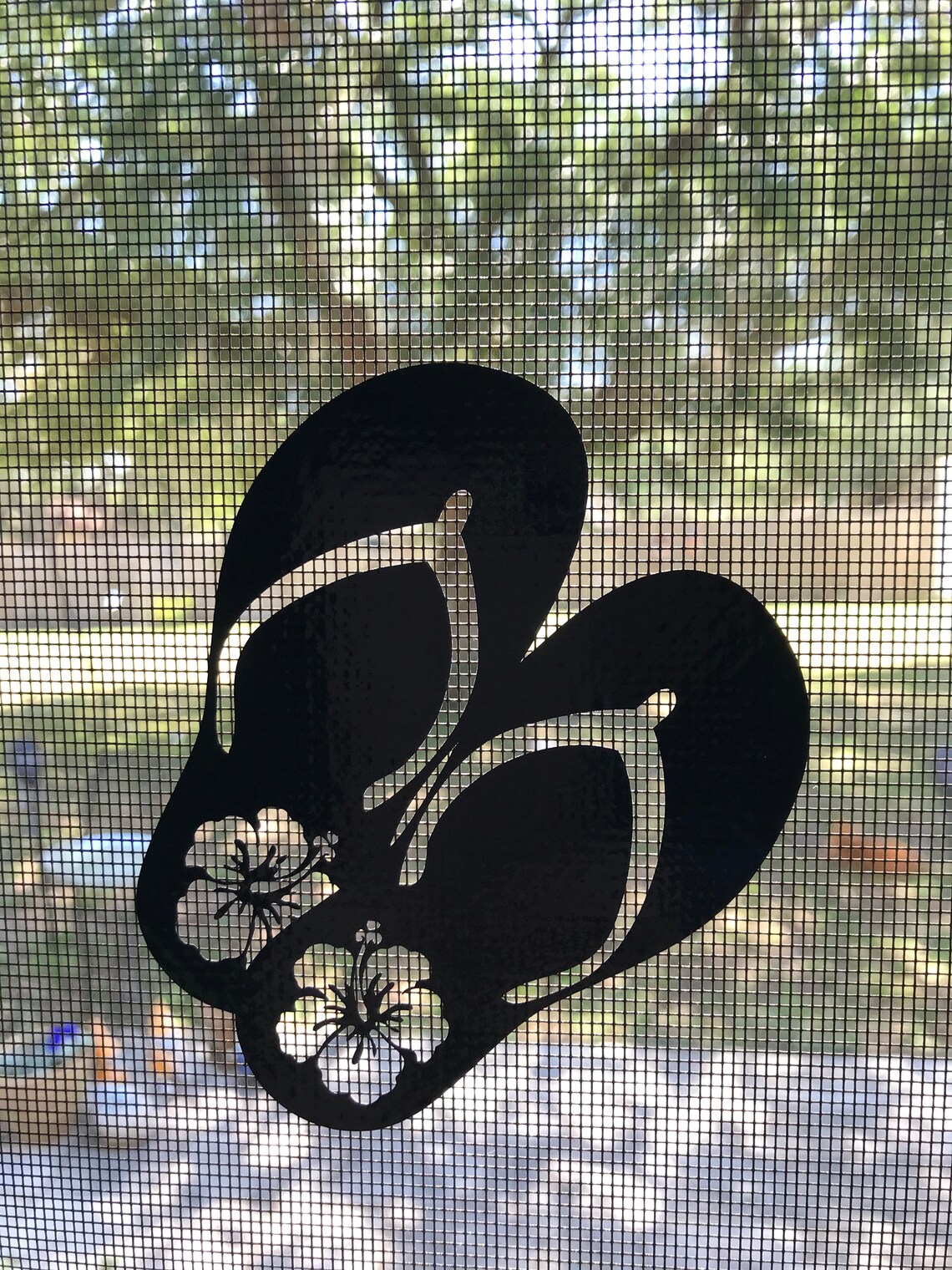 Retractable Screen Door Decals Flip Flops Retractable Screen Etsy