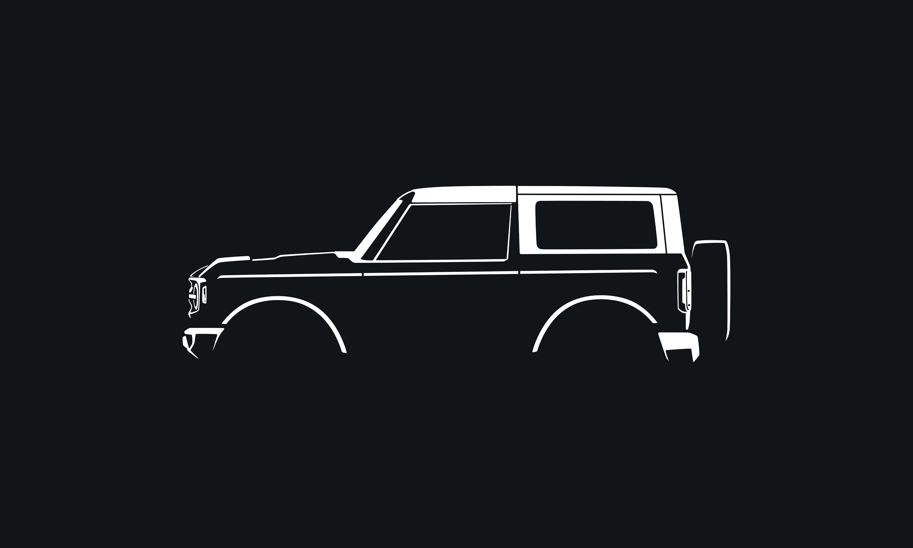 Ford Bronco Clipart