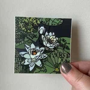 Waterlelies sticker