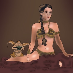 Princess Leia Art Print
