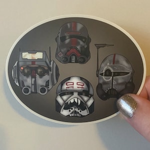 OG Bad Batch Star Wars Adesivo
