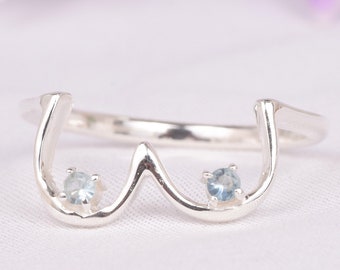 Unique Bobie Ring, Beast Friends Bobbie Jewelry Ring, Body Positive Jewelry Boob Jewerly Ring Feminine Ring All Stone Available Boob Ring