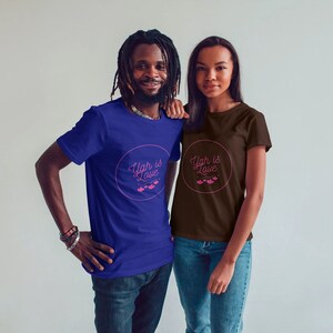 Yah is Love Unisex Jersey Short Sleeve Tee