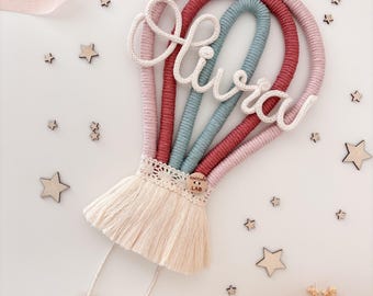 Hot Air Balloon Baby Girl Birth