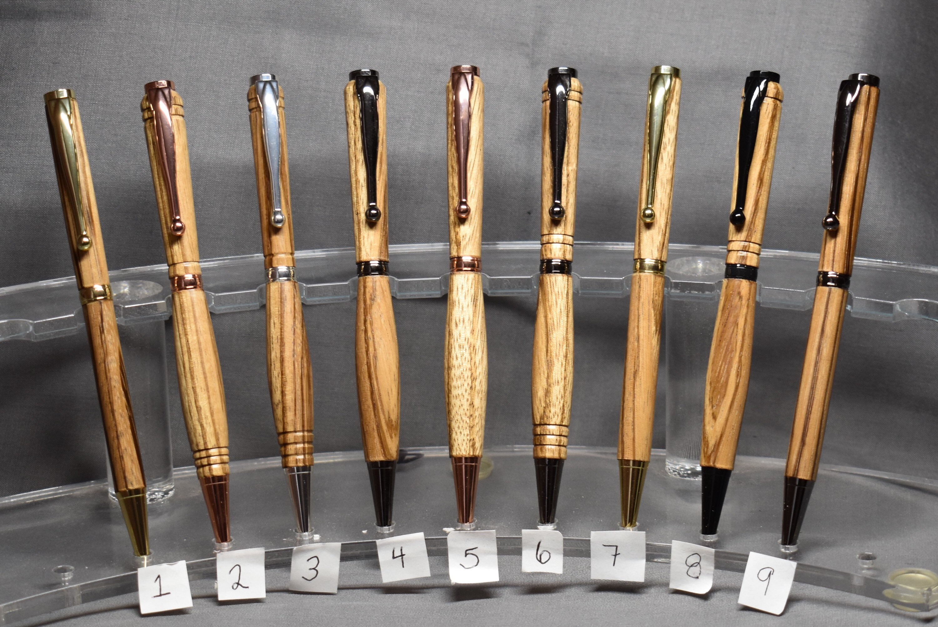 Zebra Wood Pens Etsy