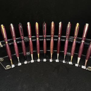 Purple Heart Wood Pens