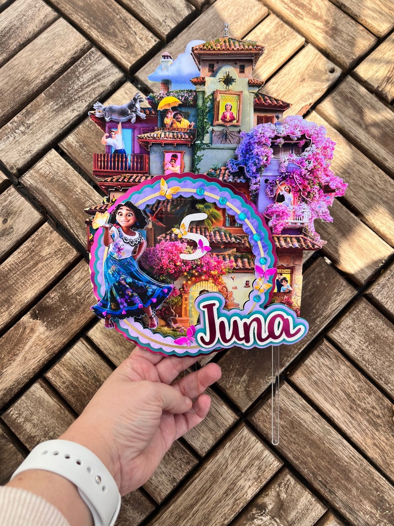 Encanto Cake Topper Encanto Party Decorations Encanto Etsy UK