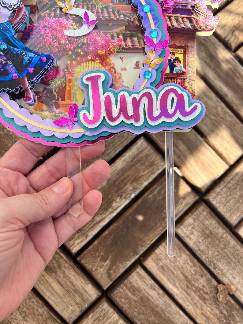 Encanto Cake Topper Encanto Party Decorations Encanto Etsy UK