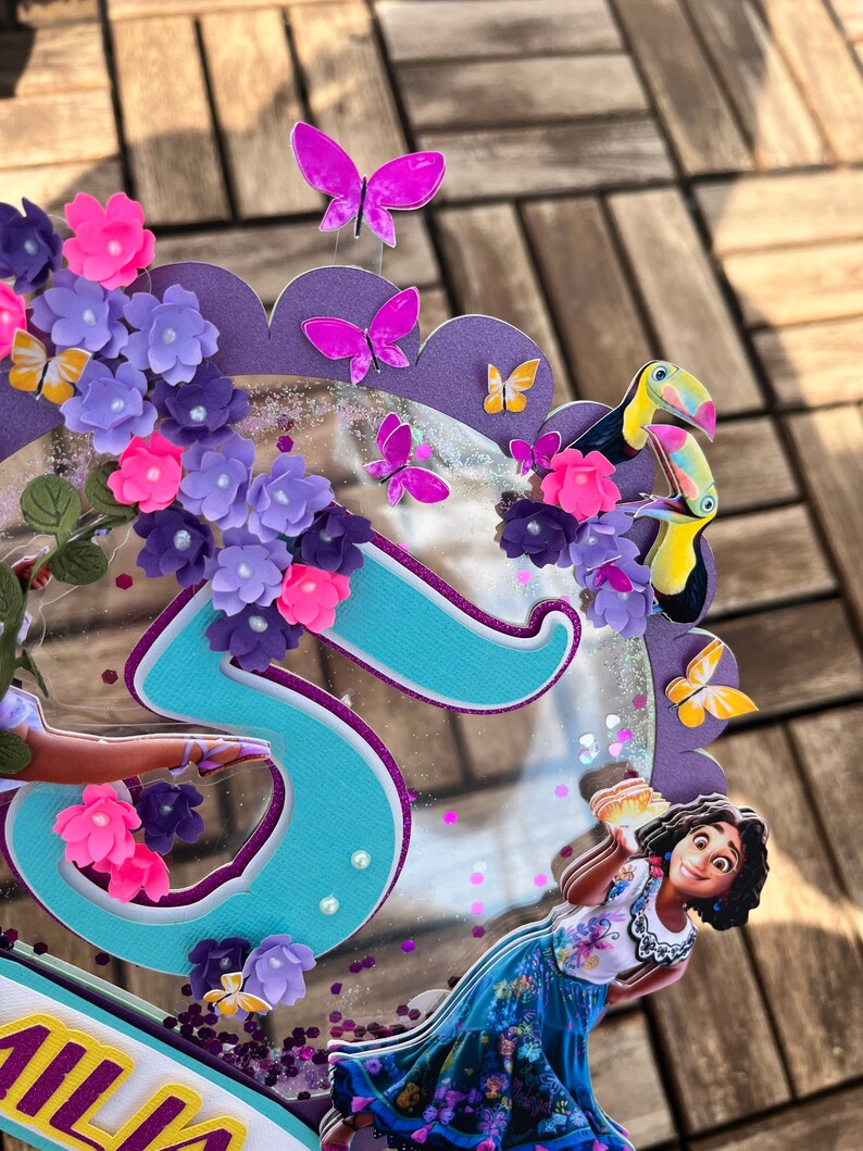 Encanto Cake Topper Encanto Party Decorations Isabella Cake Etsy Canada