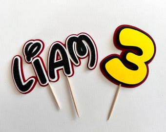 Mickey Mouse Cake Topper: Custom Birthday Party Decor
