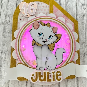 Décoration de gâteau Les aristochats, décorations de fête des aristochats, décorations d'anniversaire des aristochats, fête des aristochats