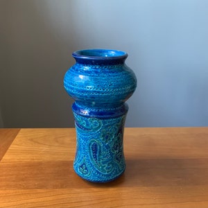 Vintage Bitossi Liberty Blue Vase